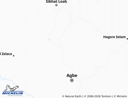 Mappa MICHELIN Tembien - ViaMichelin