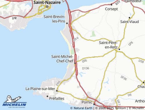 MICHELIN-Landkarte Roussellerie - ViaMichelin