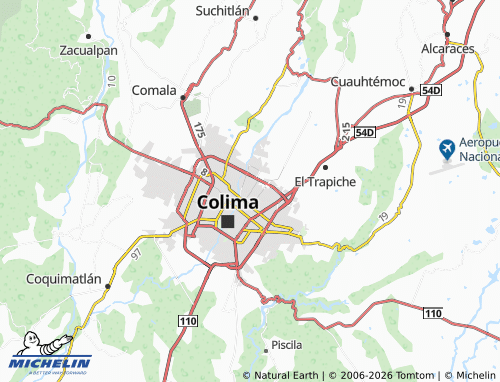 Mapa MICHELIN Lomas Verdes - ViaMichelin