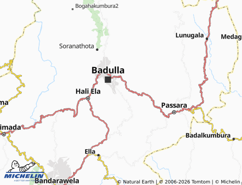MICHELIN Imbulgoda map - ViaMichelin