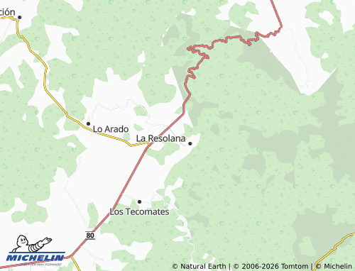 MICHELIN Los Mangos map - ViaMichelin
