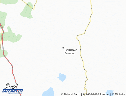 MICHELIN-Landkarte Baimovo - ViaMichelin