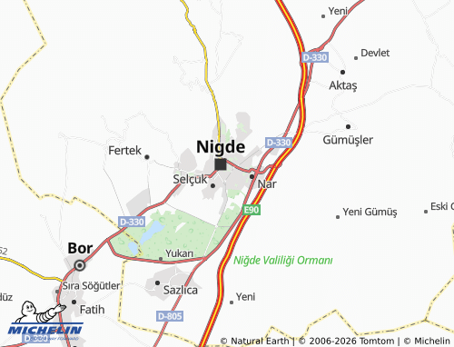 Mapa MICHELIN Burhan - ViaMichelin