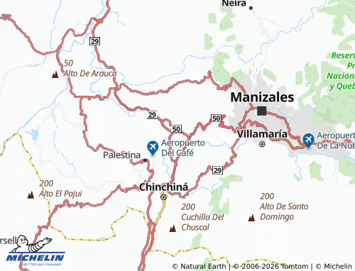 Kaart MICHELIN La Trinidad - ViaMichelin