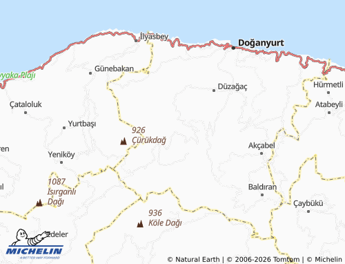 Mappa MICHELIN Düz - ViaMichelin