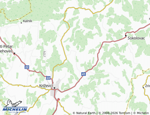 Carte MICHELIN Vojakovac - ViaMichelin