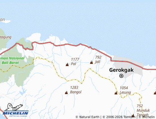 Mapa MICHELIN Banyupoh - ViaMichelin