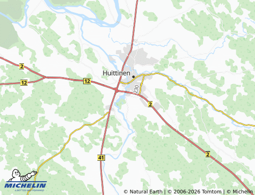 Kaart MICHELIN Vanhakoski - ViaMichelin