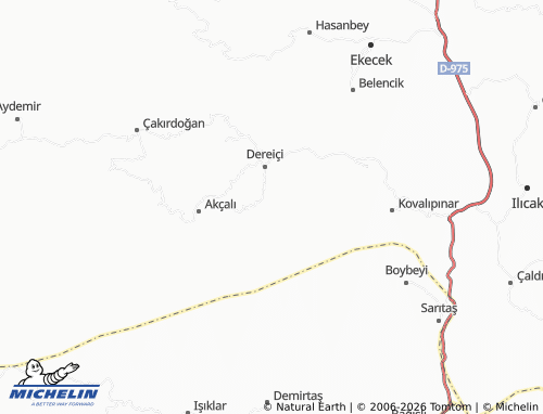 MICHELIN-Landkarte Beşocak - ViaMichelin