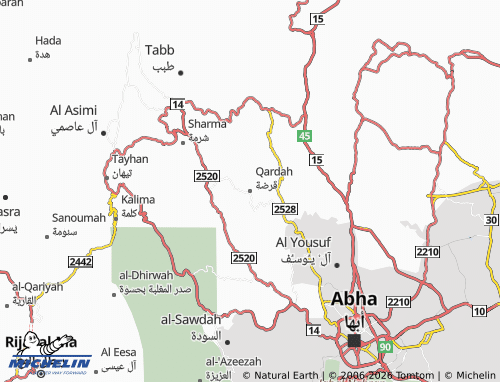 Carte MICHELIN Qardah - ViaMichelin