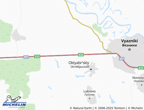 MICHELIN Kurkovo map - ViaMichelin