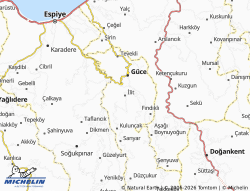 MICHELIN İlit map - ViaMichelin