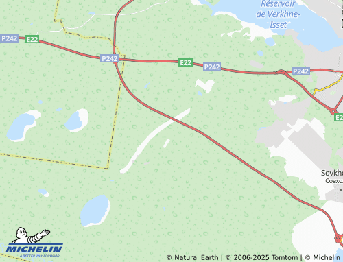 MICHELIN Rodnik SNT map - ViaMichelin