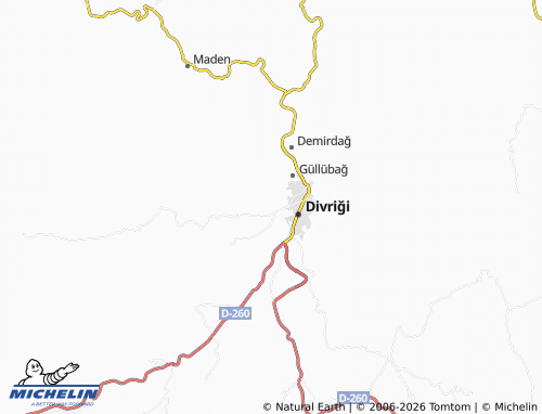 MICHELIN Küçük Hüseyin map - ViaMichelin