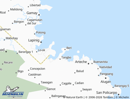 MICHELIN Beri map - ViaMichelin