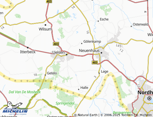 MICHELIN Lemke map - ViaMichelin