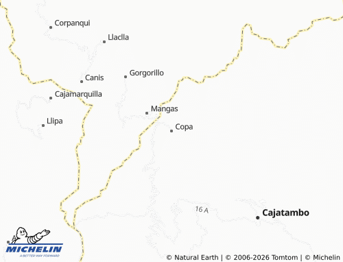 MICHELIN Copa map - ViaMichelin