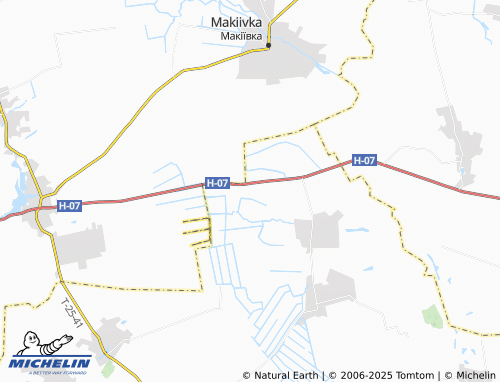 MICHELIN-Landkarte Oleksiivka - ViaMichelin