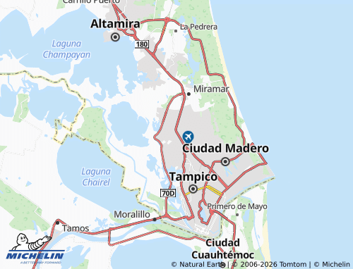 MICHELIN México map - ViaMichelin