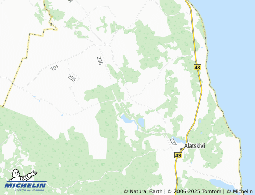 MICHELIN Kokora map - ViaMichelin