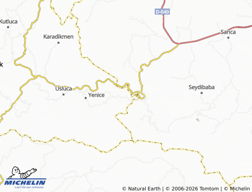 MICHELIN Okçaören map - ViaMichelin