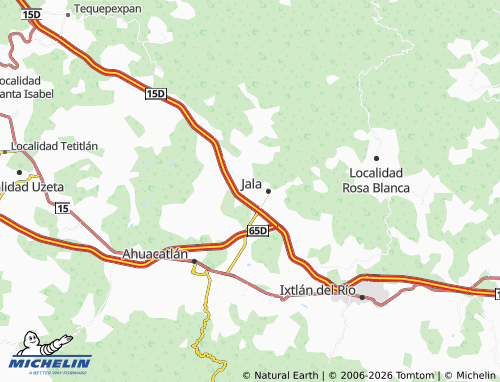 Mappa MICHELIN Merced Ibarra Carranza - ViaMichelin