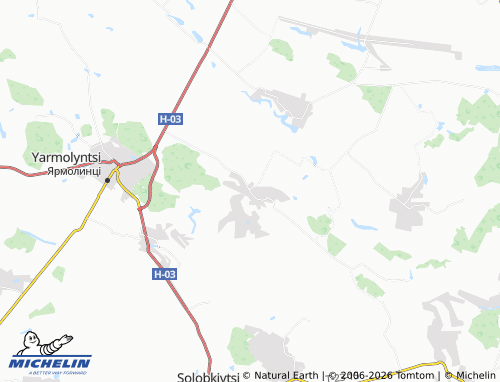 MICHELIN Sutkivtsi map - ViaMichelin