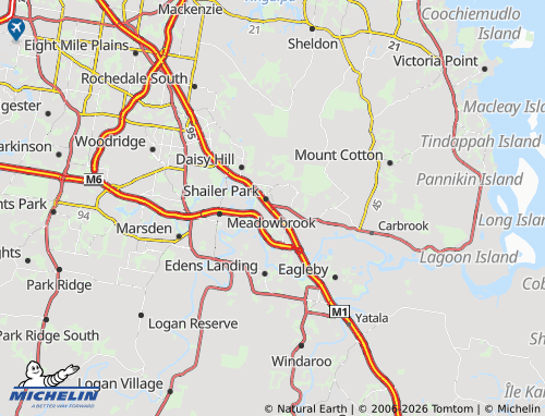Mappa MICHELIN Loganholme - ViaMichelin