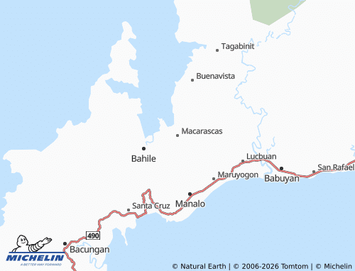 MICHELIN Macarascas map - ViaMichelin
