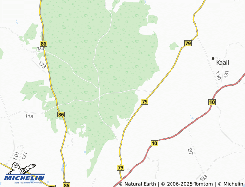MICHELIN Kaarma map - ViaMichelin