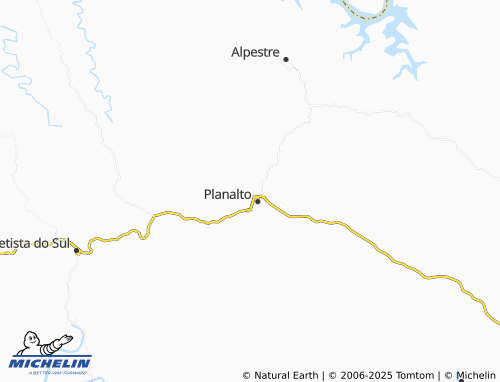 MICHELIN Alvorada map - ViaMichelin