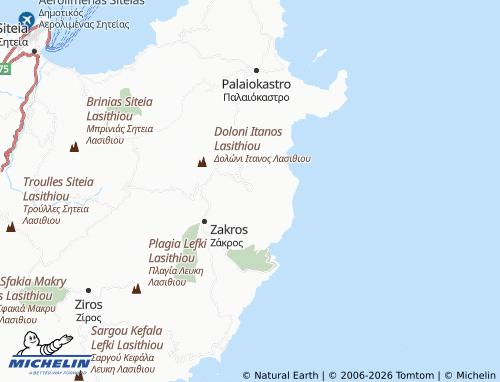 Mappa MICHELIN Azokeramos - ViaMichelin