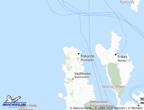 Mapa MICHELIN Psilithrias - ViaMichelin