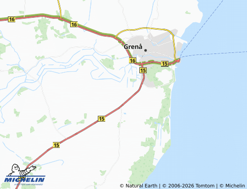 MICHELIN Hesselager map - ViaMichelin