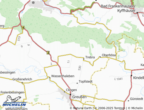 Carte MICHELIN Holzengel - ViaMichelin