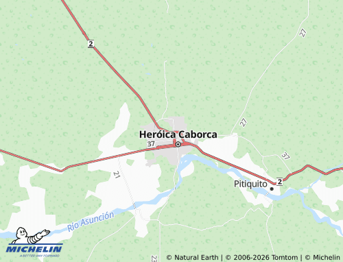 MICHELIN Lázaro Cárdenas map - ViaMichelin