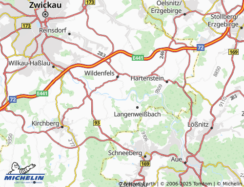 MICHELIN Grünau map - ViaMichelin