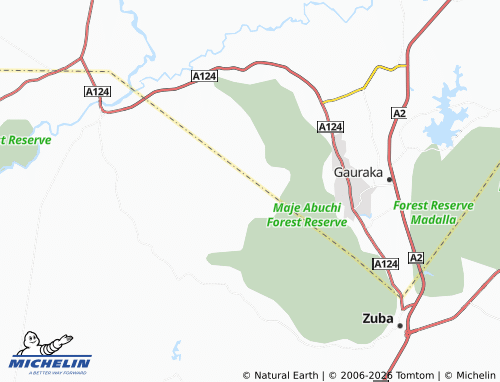 Mappa MICHELIN Abuchi - ViaMichelin