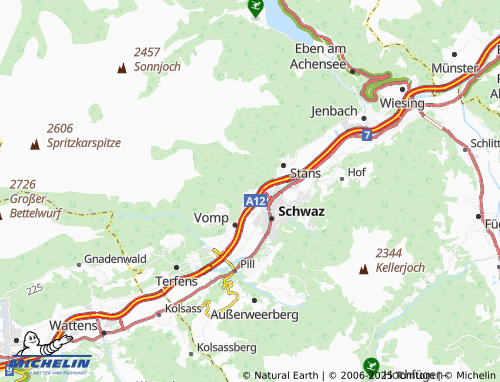 MICHELIN Fiecht map - ViaMichelin