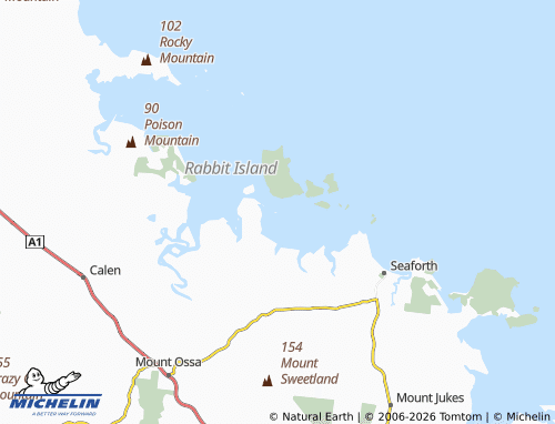 MICHELIN Stone Island map - ViaMichelin