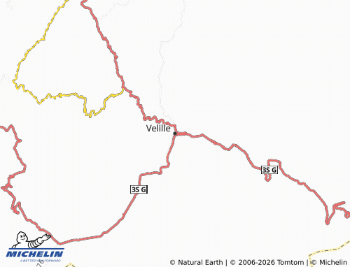 Mapa MICHELIN Velille - ViaMichelin