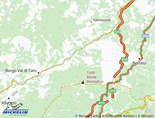 MICHELIN-Landkarte Casoni - ViaMichelin