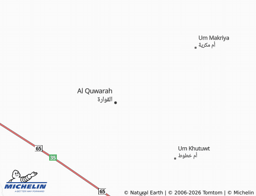 MICHELIN-Landkarte al-Muntazah - ViaMichelin
