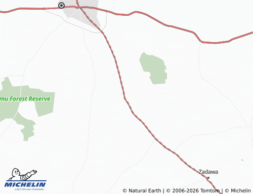 MICHELIN Jawo map - ViaMichelin