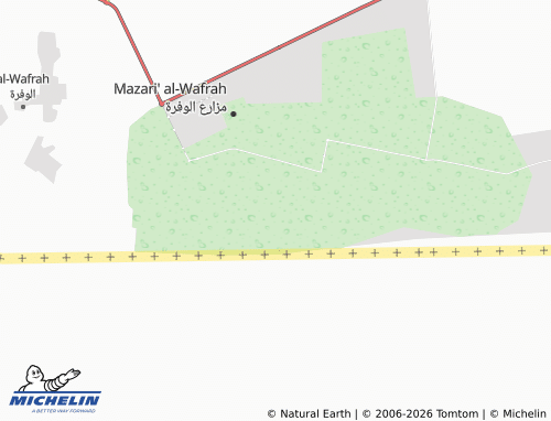 MICHELIN Wafra Farms Block 3 map - ViaMichelin