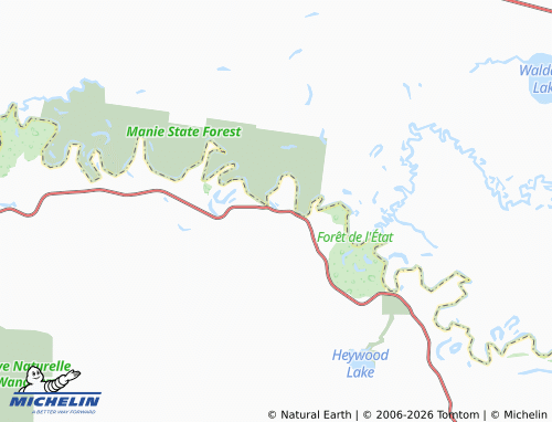 Mapa MICHELIN Boundary Bend - ViaMichelin