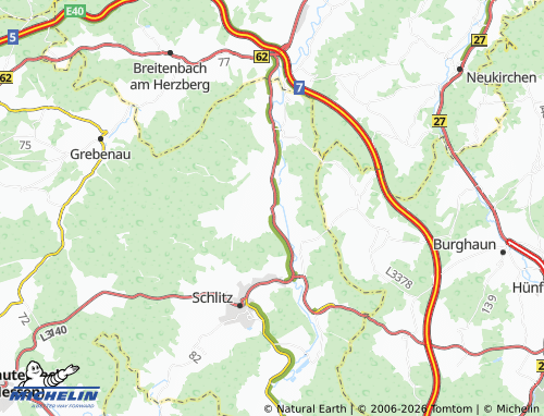 MICHELIN Queck map - ViaMichelin