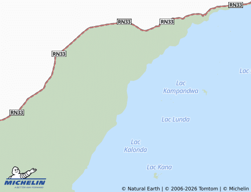 Mappa MICHELIN Kalombo - ViaMichelin