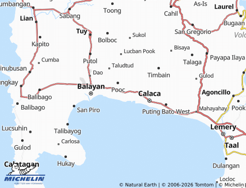 MICHELIN Baclaran map - ViaMichelin