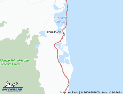 Mappa MICHELIN Vinayahapuram 3 - ViaMichelin